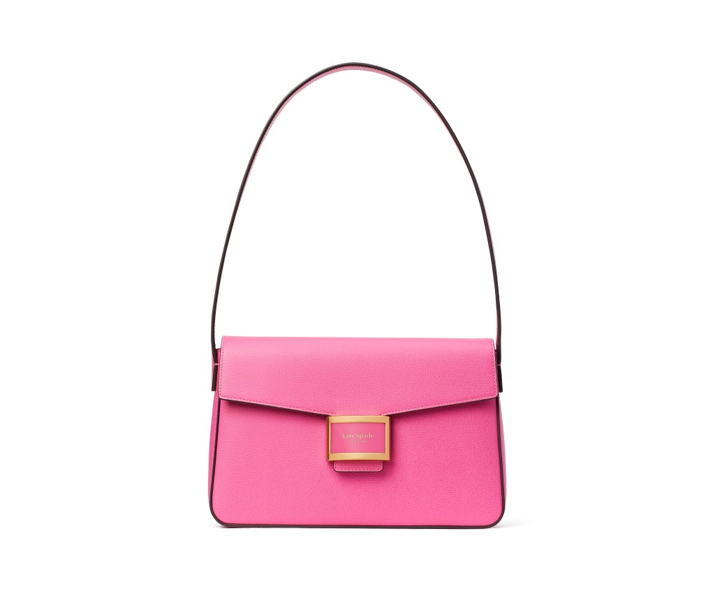 Katy Medium Shoulder Bag (Energy Pink)